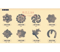 鐵藝花葉